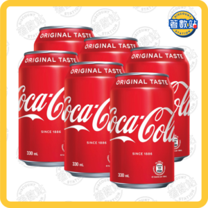 可口可樂汽水 330ml x 8罐 /份