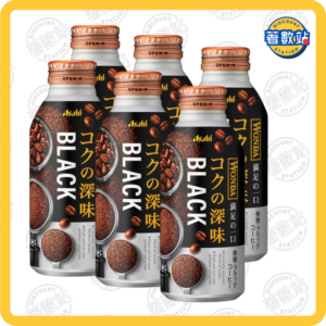 朝日 | 無糖黑咖啡 400ml x 6支 /份