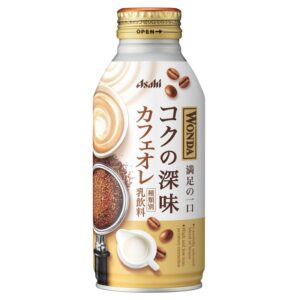 朝日 牛奶咖啡 (樽裝) 370ml (6支裝)