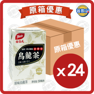 楊協成 | 無糖烏龍茶 250ml x 24包 /箱
