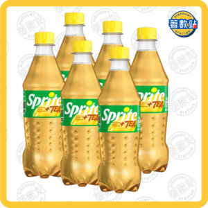 雪碧 | 檸檬茶味汽水 500ml x 6支 /份