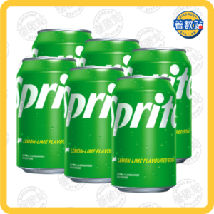 雪碧 | 檸檬青檸味汽水 330ml x 8罐 /份